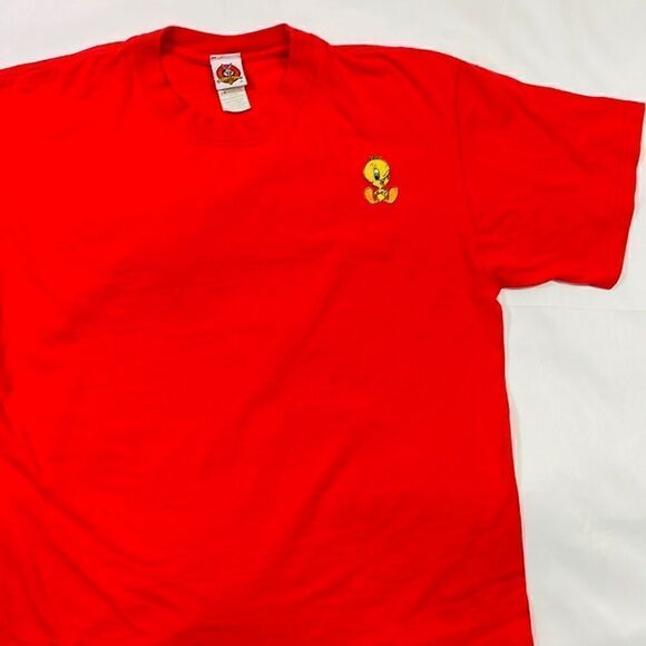 Vintage Looney Tunes Tweety Bird “Wink” Short Sleeve Tee - Picture 1 of 6